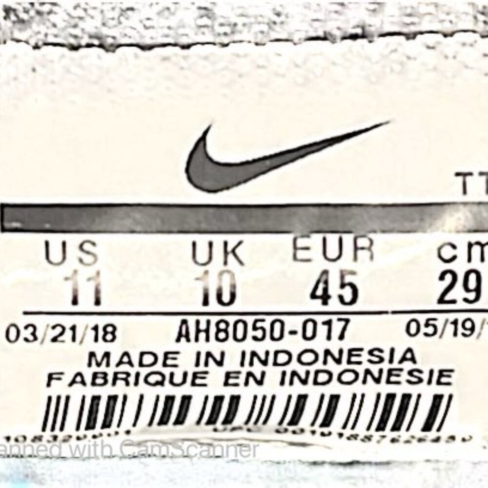 Nike Air Max 270 Black/Neon Yellow - Mens Size 11 - Picture 8 of 8